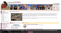 Desktop Screenshot of comune.atzara.nu.it